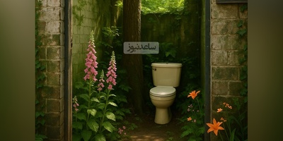 ابتکار خنده‌دار شهرداری برای تبدیل توالت عمومی به گلخانه و فضای شاعرانه با موزیک ریلکسینگ / دیگه کی روش میشه اینجا دستشویی بره؟ 😂