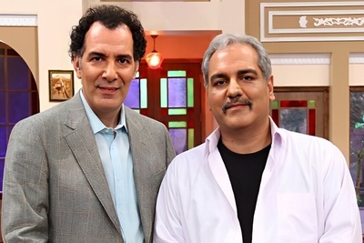 ویدیو | سؤالای اطلاعات عمومی مدیری کاری کرد بهنام تشکر هنگ کنه! فقط خنده‌های ناب نعیمه نظام‌دوست 😂😂