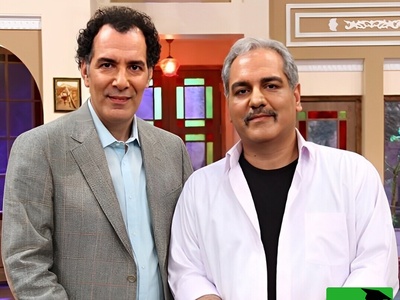 ویدیو | سؤالای اطلاعات عمومی مدیری کاری کرد بهنام تشکر هنگ کنه! فقط خنده‌های ناب نعیمه نظام‌دوست 😂😂