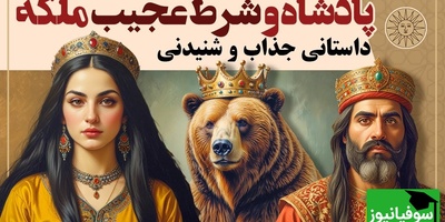 حکایت کوتاه و خواندنی / داستان جذاب پادشاه و شرط عجیب ملکه، زیباترین قصه قدیمی + ویدئو