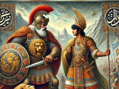 ویدئو| نبرد سرنوشت‌ساز «رستم و سهراب» در شاهنامه