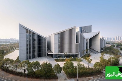 (عکس) کالج آموزشی پژوهشی ژیانگجی هم‌آوایی قطعات متنوع در مسیر یادگیری و پژوهش/ یکی از لوکس‌ترین و منحصربه‌فردترین معماری جهان🤩