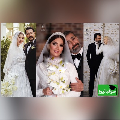 نگاهی به کارت عروسی شیک 3 زوج هنری: کامران تفتی و متین ستوده، محمد نادری و الناز خانوم، آرام جعفری و بابک انصاری+ تصاویر