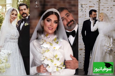 نگاهی به کارت عروسی شیک 3 زوج هنری: کامران تفتی و متین ستوده، محمد نادری و الناز خانوم، آرام جعفری و بابک انصاری+ تصاویر