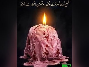 برگزاری جشن متفاوت به مناسبت روز دختر در  مزار دانش آموز شهید میناب+ ویدئو