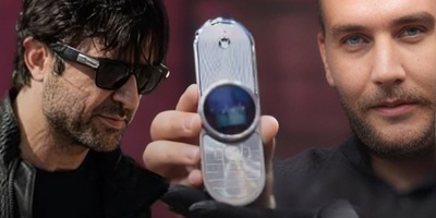 (ویدئو) نگاهی به موبایل لوکس هومن سیدی در سریال وحشی: نمایشگر یاقوتی و چرخ‌دنده‌های سوئیسی