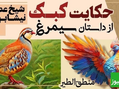 داستان‌های کوتاه و زیبایی که باید بشنوید/ منطق الطیر عطار، بخش 5؛ حکایت میخکوب‌کننده کبک و هُدهُد/ تنها راز رسیدن به اوج از زبان هدهد