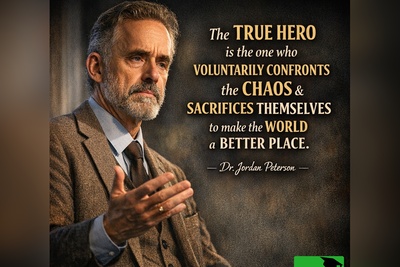 (ویدئو) سخنرانی انگیزشی دکتر پیترسون: اژدهای درون تو منتظر است... یا تو او را می‌کُشی یا او تو را!