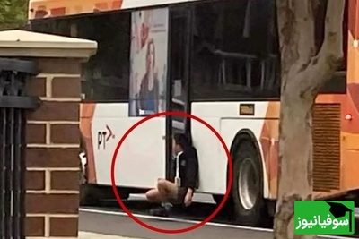 ببینید؛ گیر کردن دانش‌آموز 12 ساله بین در اتوبوس در حال حرکت+ ویدئو