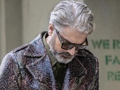 (عکس) لحظاتی صمیمانه با شعر و هنر/ مهدی پاکدل در کنار گروس عبدالمالکیان