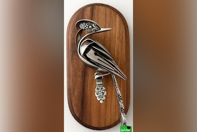 (عکس) تماشای مجسمه‌های خیره‌کننده مت ویلسون/ هنرمندی که با قاشق و چنگال فلزی جان می‌آفریند