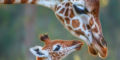 ویدیو / روش خاص و عجیب زرافه در تربیت و پرورش نوزاد تازه متولد شده خود؛ نخستین درس بی‌رحم طبیعت برای بقا در حیات وحش!