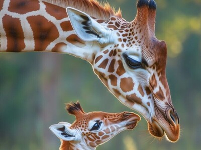 ویدیو / روش خاص و عجیب زرافه در تربیت و پرورش نوزاد تازه متولد شده خود؛ نخستین درس بی‌رحم طبیعت برای بقا در حیات وحش!