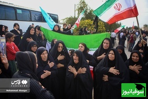 تشییع پیکر مطهر شهیده ایلماه بیلکی