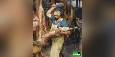 زنگ خلاقیت/ ابتکار خنده‌دار قصاب ایرانی در چیدمان گوشت به سبک ورزشکاری/ وقتی عاشق بدنسازی هستی کنارش قصابی رو هم ادامه میدی