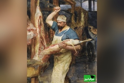 زنگ خلاقیت/ ابتکار خنده‌دار قصاب ایرانی در چیدمان گوشت به سبک ورزشکاری/ وقتی عاشق بدنسازی هستی کنارش قصابی رو هم ادامه میدی