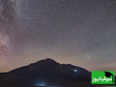 (ویدئو) سفری به اعماق کیهان از کوهستان سبلان؛ تجربه‌ای نفس‌گیر از بارش شهابی برساوشی