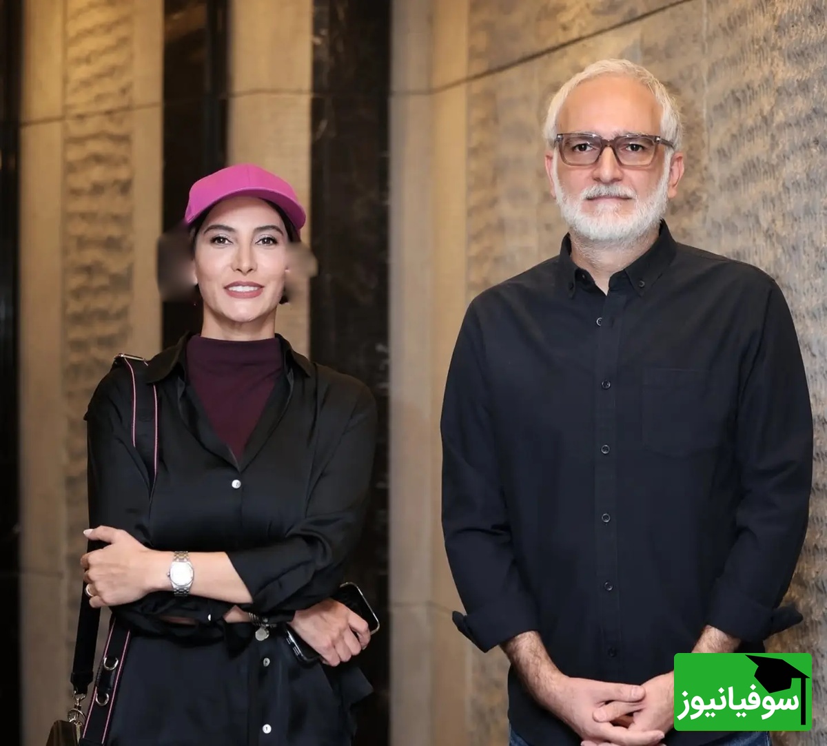بازیگران در اکران سقف