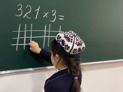 (ویدئو) روش جالب حل کردن ضرب اعداد چند رقمی