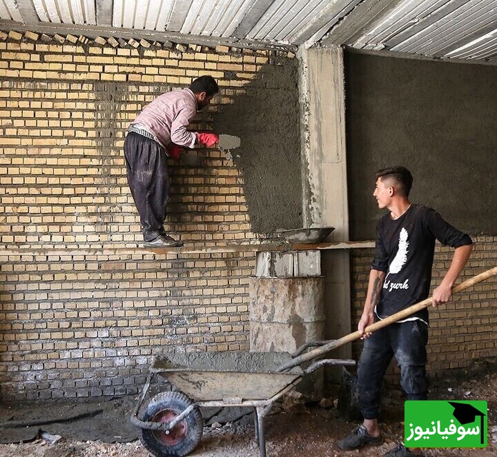 خلاقیت تحسین برانگیز یک معمار هنرمند برای احداث ساختمان مسکونی با هزاران نامه عاشقانه به جای سیمان و آجر! تنها کسی که میتونه ادعا کنه هنرمند واقعیه+عکس