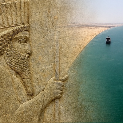 (ویدئو) نامی که تاریخ فراموش کرد: مهندس «آرتاخه» و معجزه 10 ساله او در ساخت کانال سوئز هخامنشی!