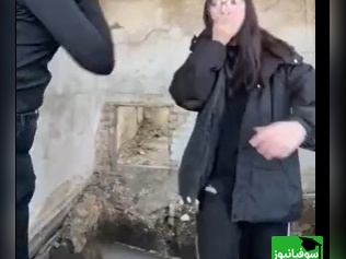 فیلم لحظه سقوط دختر مدرسه‌ای از ساختمان متروکه😮