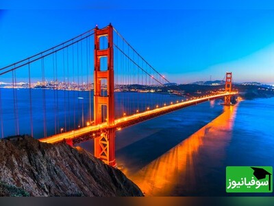 ویدیو/ خلاقیت هنری خارق‌العاده با ماشین تایپ قدیمی؛ خلق نقاشی هنری بی‌نظیر از «پل گلدن گیت» آمریکا