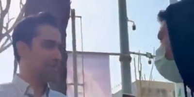 (ویدئو) واکنش قاطع دکتر ابوالحسنی به دانشجوی معترض در دانشگاه شریف