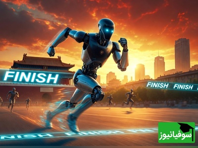 (ویدئو) آیا عصر انسان‌ها تمام شد؟ ربات دونده در پکن رکورد جهانی نیمه‌ماراتن را در هم کوبید