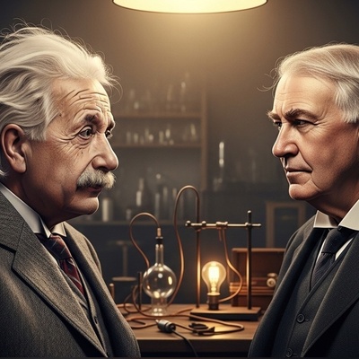 (ویدئو) مصاحبه‌ای دیده نشده از جنجال بزرگی که ادیسون در 84 سالگی‌اش به پا کرد؛ مخترع برق چه متلکی درباره نظریه نسبیت انیشتین گفت؟