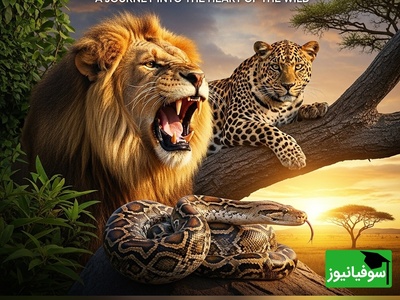 (ویدئو) وحشی‌ترین رویارویی طبیعت: شیر غرش‌کنان، پلنگ چابک و پیتون مرگبار... پایانش شوکه‌کننده‌ست!
