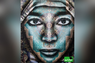 (عکس) پرتره‌های زنان روی فرش ایرانی/ آثار شگفت‌انگیز هنرمند فرانسوی و خودنمایی رنگ‌های ایرانی