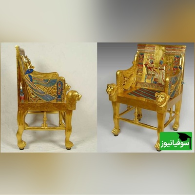 ویدیو| چرا صندلی طلای «توت عنخ آمون» نماد عظمت فرعون جوان مصری است؟