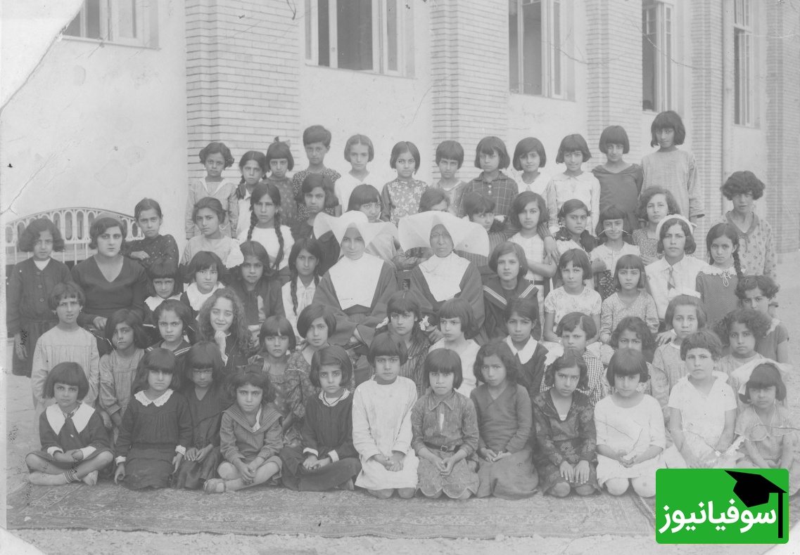  مدرسۀ دخترانۀ ژاندارک که توسط فرانسوی‌ها در ایران تاسیس شده بود و اغلب دانش‌آموزان آن کودکان ارمنی بودند. البته بعضا دختران مسلمان نیز در این مدرسه به تحصیل می‌پرداختند.