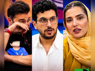 تصاویر تلخ و منقلب‌کننده از گریه کردن سپند امیرسلیمانی برای پیام صمیمانه و پر از سوز و گداز مونا کرمی + ویدئو