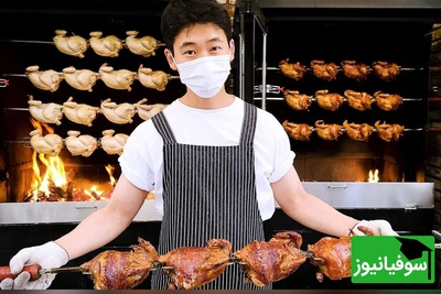 (عکس) ابتکار خارق‌العاده یک فروشنده خیابانی در استفاده از علم/ پخت مرغ با هزار آینه و قدرت نور خورشید! / فقط بدیش اینه تو هوای ابری کاربرد نداره😂