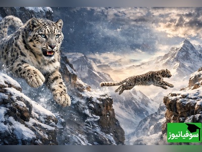 (ویدئو) مستند نایاب حیات‌وحش: پلنگ برفی، قهرمان پرش‌های مرگبار در ارتفاعات هیمالیا!