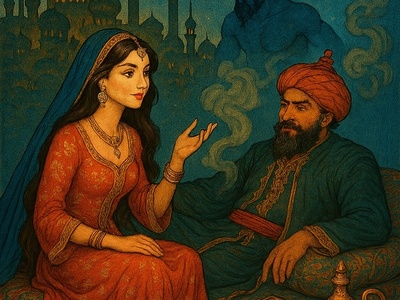 (ویدئو) حکایت هزار و یک شب، قسمت اول: شهرباز و شاه زمان؛ سرآغاز کابوس پادشاهی که هر روز یک همسر را به قتل می‌رساند!