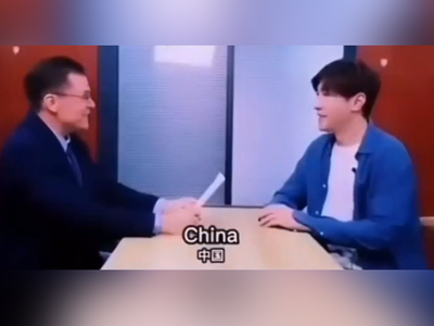 (ویدئو) خلاقیت شگفت‌انگیز یک جوان چینی در  مصاحبه آزمون آیلتس