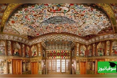 سبک معماری عجیب خانه حریری تبریز، خانه‌ای از دوران قاجار که هنوز زنده است؛ نقاشی‌هایی که با چشمانت حرف می‌زنند+ ویدیو