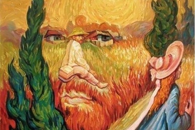 خطای دید/ حتی افرادی با ضریب هوشی بالا نمی‌توانند در 8 ثانیه کلمه‌ی پنهان در تصویر را پیدا کنند
