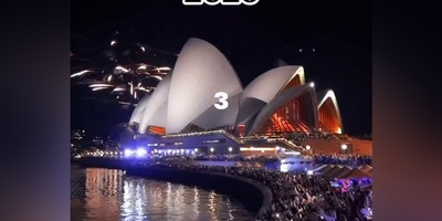 نگاهی به آتش‌بازی خیره‌کننده جشن سال نو میلادی 2026 در استرالیا، چین و کشورهای شرقی + ویدئو