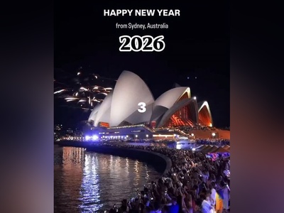 نگاهی به آتش‌بازی خیره‌کننده جشن سال نو میلادی 2026 در استرالیا، چین و کشورهای شرقی + ویدئو