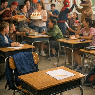 وقتی یه روز تو مدرسه غایب می‌شدی، این اتفاقا می‌افتاد! (طنز دانش‌آموزی)