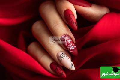 ایده‌های جذاب طراحی ناخن یلدایی سال 1404/ استایل شب یلدات رو با دیزاین خاص ناخن شب یلدایی شیک تر کن+ عکس