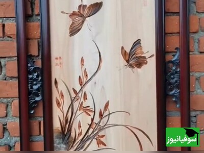 (ویدئو) رقص تراشه‌های چوب در دستان هنرمند خلاق/ نابغه‌ای که از ابزارآلات ساختمانی برای خلق اثرهای هنری زیبا استفاده می‌کند