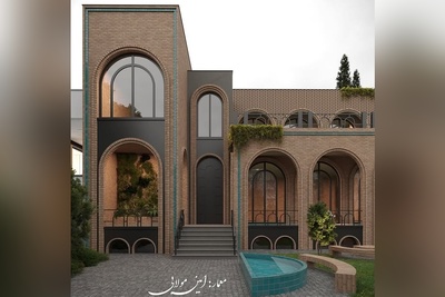 نگاهی به معماری مینیمال و اصالت ایرانی / وقتی آجر و قوس این‌طوری کنار هم می‌شینن، معماری تبدیل به هنر میشه