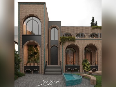 نگاهی به معماری مینیمال و اصالت ایرانی / وقتی آجر و قوس این‌طوری کنار هم می‌شینن، معماری تبدیل به هنر میشه