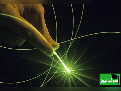 (ویدئو) خلاقیت دیدنی سامورایی اژدها سوار در تصویرسازی با نور لیزر