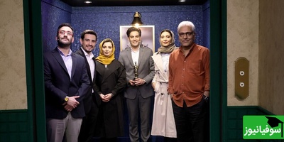 (ویدیو) وقتی مهران مدیری سؤال غیرمنتظره می‌پرسد و نبویان شاهکار بداهه می‌زند! 😄